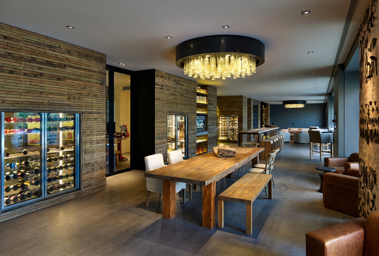 Wine Library at the hotel six senses douro
